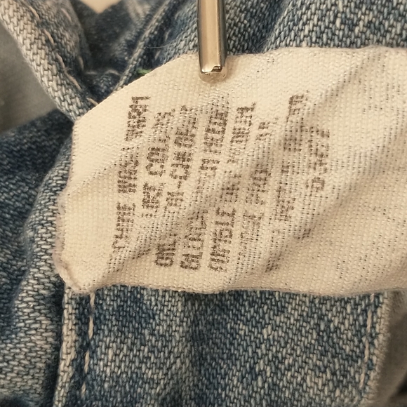 Vintage Osh Kosh B Gosh Carpenter Denim Blue Jeans Women's 29/32 w Measurements - Picture 12 of 15